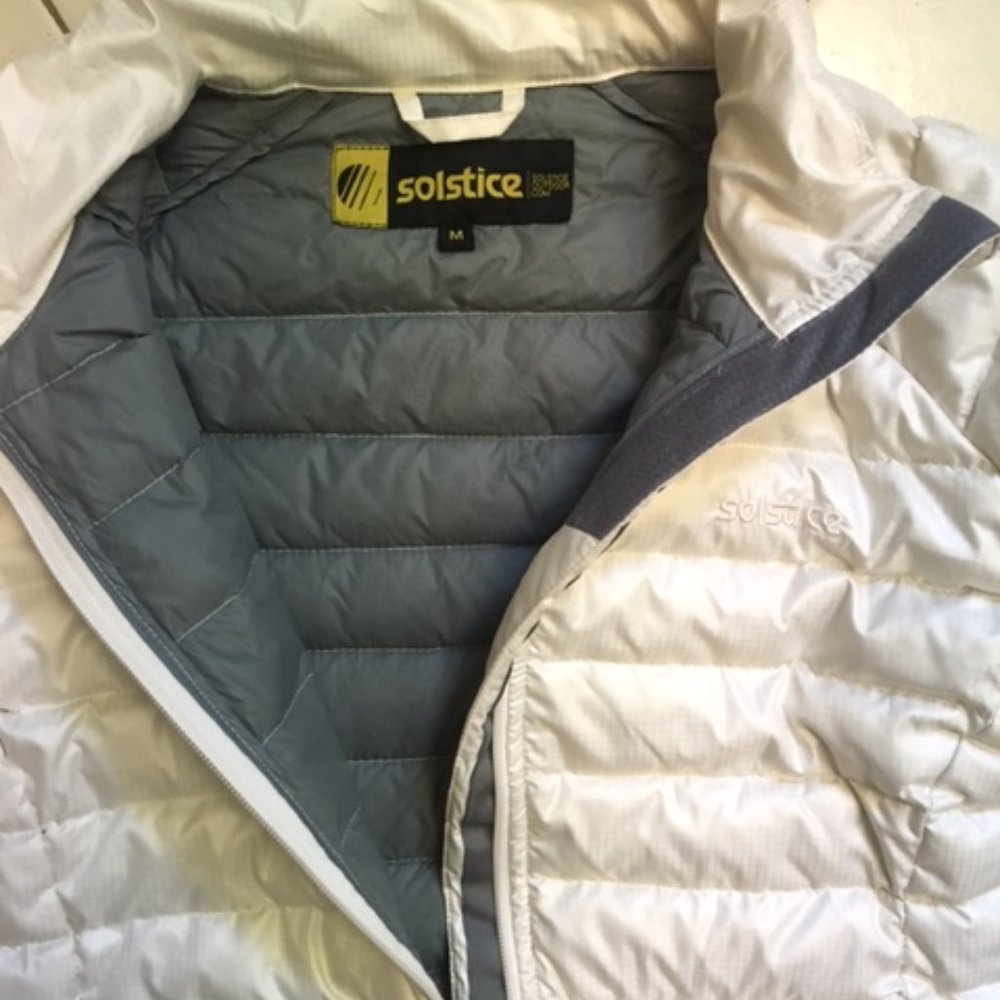 Solstice White Down Puffer Jacket - image 5